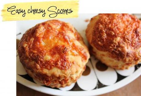 Afternoon tea recipe – Easy cheesy scones