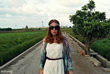 Kimono, Lace and Spikes (Outfit + Mini DIY) outfit what i wore themowway kimono leather spikes
