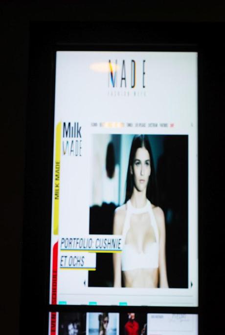 Outside Milk Studios New York Fashion Week
