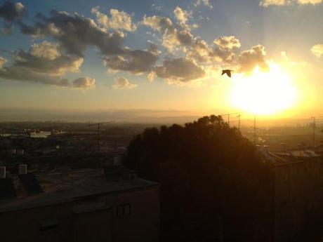 Sunrise over Haifa