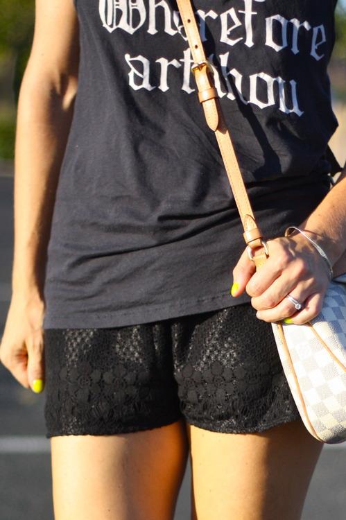 Graphic Tanks and Lace. Graphic Tanks and Lace.