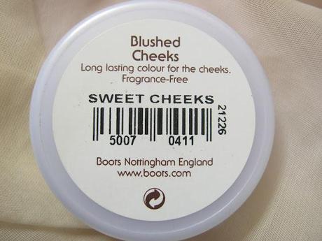 Natural Collection blush in Sweet Cheeks