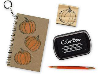 Michaels Pumpkin Stamp Journal