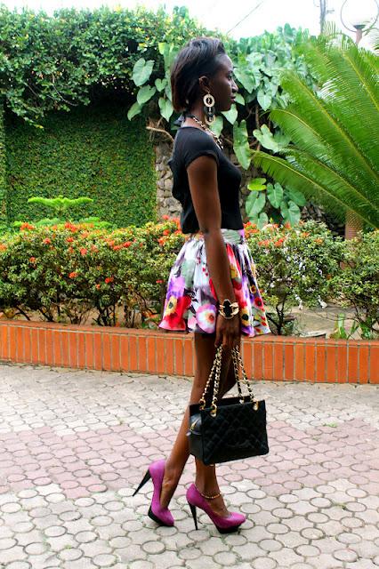 Lagos MakeUp Fair: What I wore!!