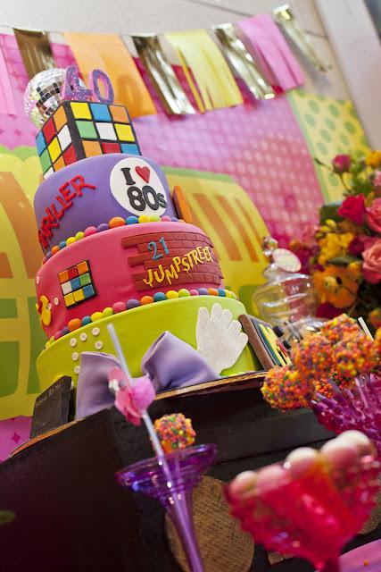 Little Big Company's 80s Themed Party Styling