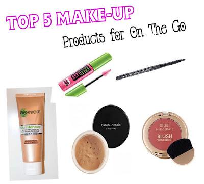 My TOP 5 Make-Up Musts..FOR ON THE GO