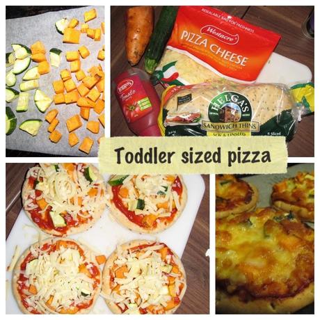 {Recipe} Toddler Sized Pizza