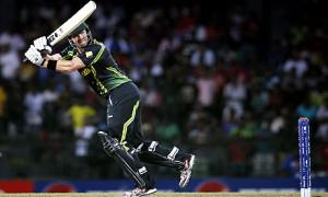 Shane Watson, the Australia opener, hit seven sixes off the India bowlers in the World Twenty20 win