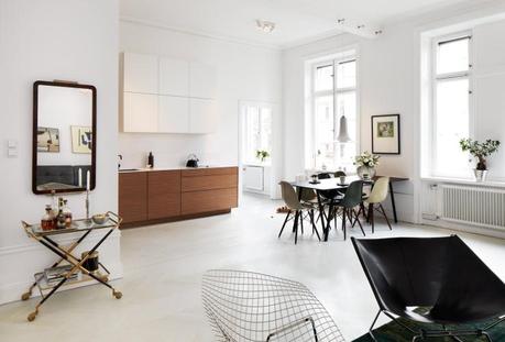 A simple Scandinavian apartment
