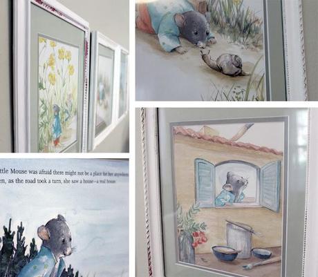 DIY Nursery Artwork: House for a Mouse