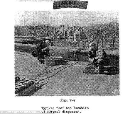Revealed: Army scientists secretly sprayed St Louis with ‘radioactive’ particles for YEARS to test chemical warfare technology Spray