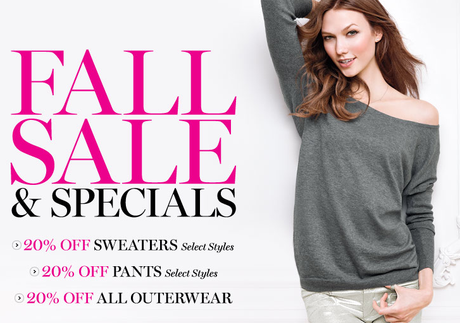 Victoria's Secret image free shipping promo code coupon sale fall trend 2012 must have how to deal save