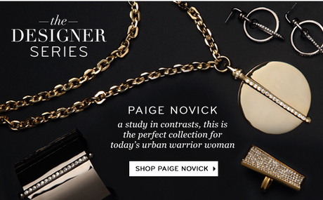 Paige Novick at BaubleBar Designer Series promo code coupon sale must have trend 2012 fashion blog