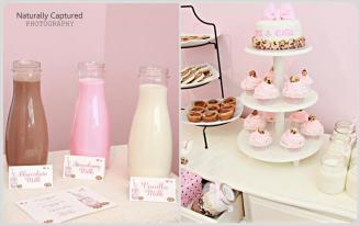 Milk and Cookies Baby Shower by Takes the Cake Decorating
