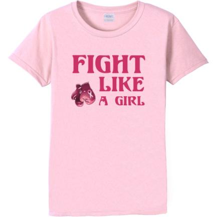 boxing gloves, t-shirt, cancer awareness, cancer prevention