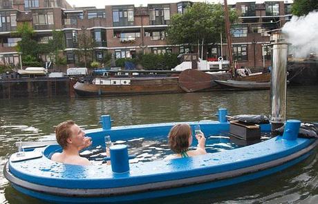 The 'Hot Tub' Boat The Hot Tub Boat