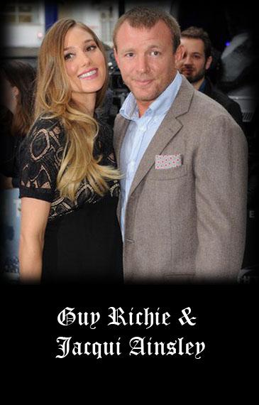 Jacqui Ainsley and Guy Ritchie: ENGAGED!!!