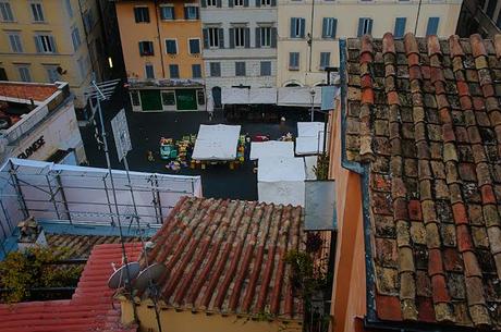 VIEWING ROMA AND MY GRANDPARENTS FROM THE ROOFTOPS OF THE CAMPO DE FIORI