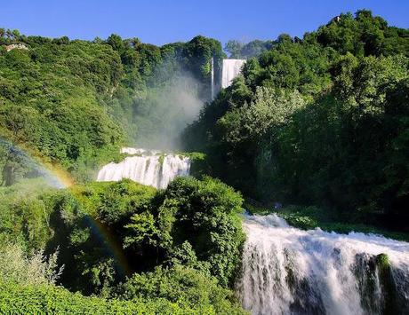 MARMORE FALLS . IN THE HEART OF UMBRIA