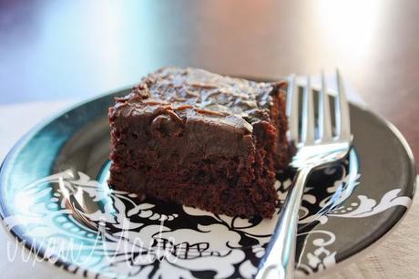 Zucchini Brownies with One Minute Chocolate Frosting