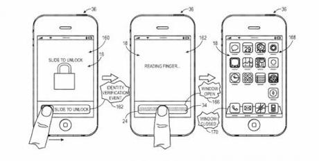Apple files patent application for fingerprint sensor