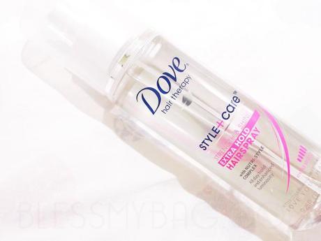 Dove Style+Care Strength & Shine Extra Hold Hairspray – Strong Hold and Soft Shine
