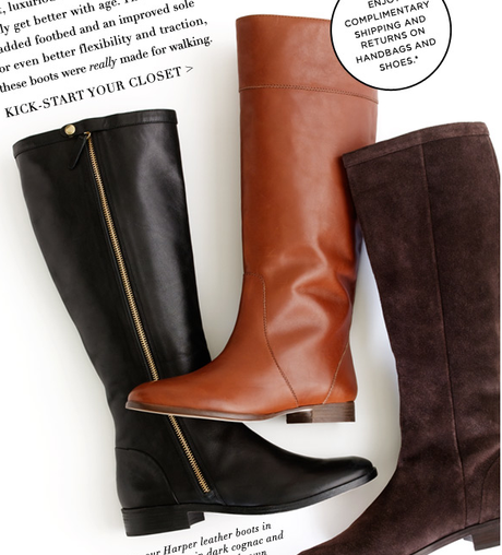 Harper Booker J. Crew boots sale promo code coupon free shipping leather boot trend 2012 style the laws of fashion blog how to save