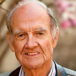 Ex-Senator and former Presidential Candidate George McGovern in a South Dakota Hospice.
