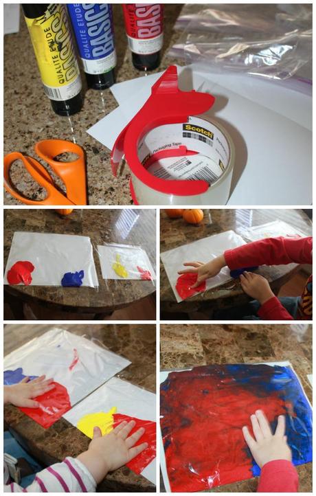 Mess-Free Finger Painting Photobucket