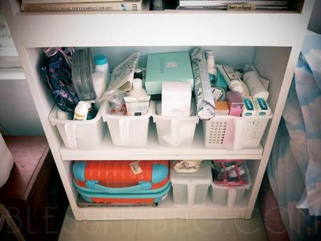 How I Store My Beauty Blog Stash (Not My Dressing Table)