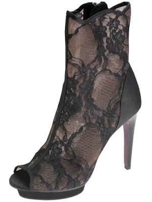 Shoe of the Day | Silvia Tcherassi for Payless Peep-Toe Lace Ankle Bootie Shoe of the Day | Silvia Tcherassi for Payless Peep-Toe Lace Ankle Bootie