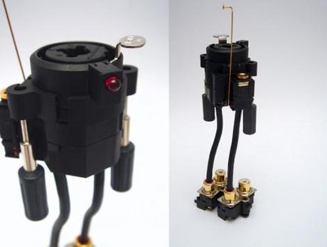 Anthony Oh recycles waste electronic parts Into tiny robots
