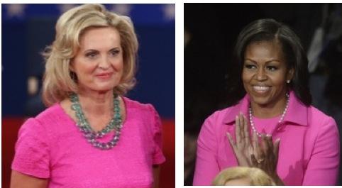 Screen Shot 2012-10-17 at 1.07.46 PM Pink Dress Debate: Who Wore it Better at the Debate Last Night, Michelle Obama or Ann Romney?