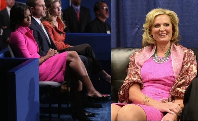 Screen Shot 2012-10-17 at 1.25.17 PM Pink Dress Debate: Who Wore it Better at the Debate Last Night, Michelle Obama or Ann Romney?