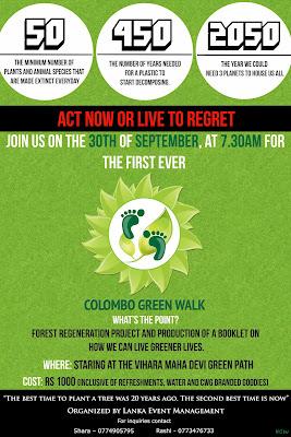 Colombo Green Walk 2012!