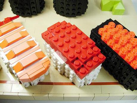Food Meets Art 105: Weekend Snack? Lego Sushi