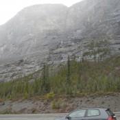 Driving through the Canadian Rockies