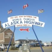 Alaska Highway Mile Zero in Dawson Creek
