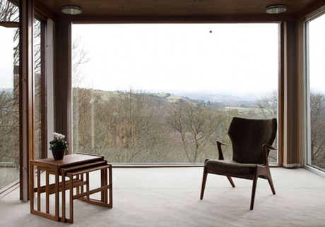 Caleb would love the Farnley Hey house, a pristine specimen of... Caleb would love the Farnley Hey house, a pristine specimen of mid-century modern clean. Me? Every time I’d see that view, I’d be looking for a throw blanket, and somewhere to put my feet up.