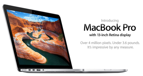 New 13-inch Retina Display MacBook Pro