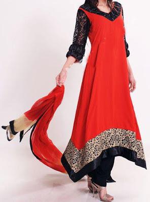 Pakistani Traditional Embroidery Dresses Collection 2012