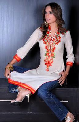Pakistani Traditional Embroidery Dresses Collection 2012