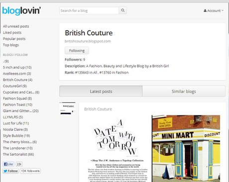 Where to find British Couture
