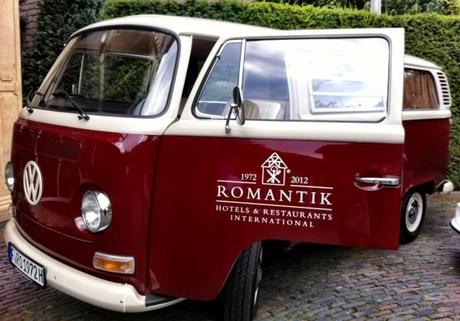 Traveling in style in a VW Bulli for my romantic journey through Germany and the Netherlands.