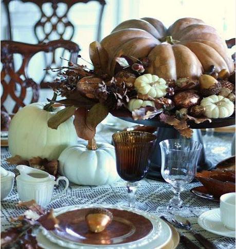 stonegableblog com Decorating your Thanksgiving Day Table To Sparkle! HomeSpirations