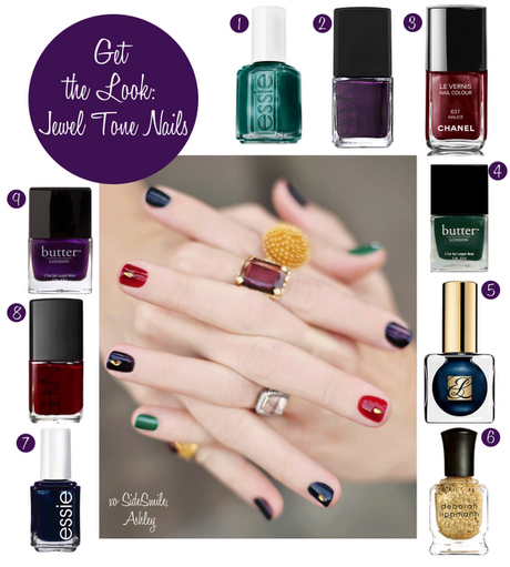 Get the Look: Jewel Tone Nails