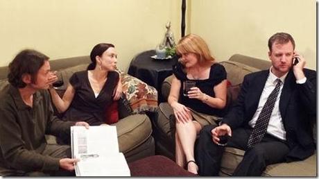 Kelly Lynn Hogan, Amy Kasper, Ray Kasper and Robert Tobin star in AstonRep Theatre's Review: God of Carnage (AstonRep Theatre)