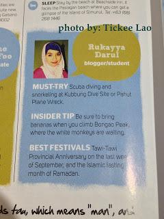 Kai Darul [Lilpink] on Cebu Pacific Smile Magazine Trip Journal October 2012 Issue