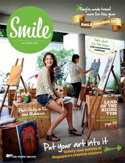 Kai Darul [Lilpink] on Cebu Pacific Smile Magazine Trip Journal October 2012 Issue