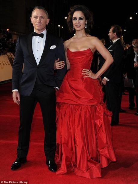 Daniel Craig Berenice Marlohe Skyfall Royal Opening in London Video Interview with James Bond “Skyfall” Girl Bérénice Marlohe for Harper’s BAZAAR by Benjamin Kanarek and Frédérique Renaut